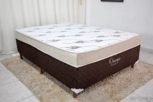 Cama Box Casal Conjugada Ômega 138x188x60 Molas Ensacadas Sonoflet