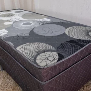 Alternative view of Cama Box Solteiro com Auxiliar Harmonia Cinza Sonoflet