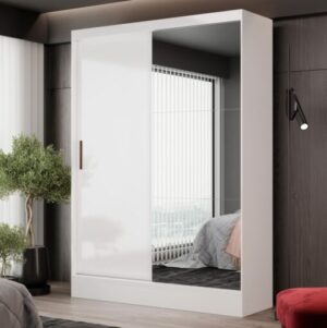 Guarda-Roupa 2 Portas Santiago(Belém) Plus 1,31 m Branco – CARIOCA MÓVEIS